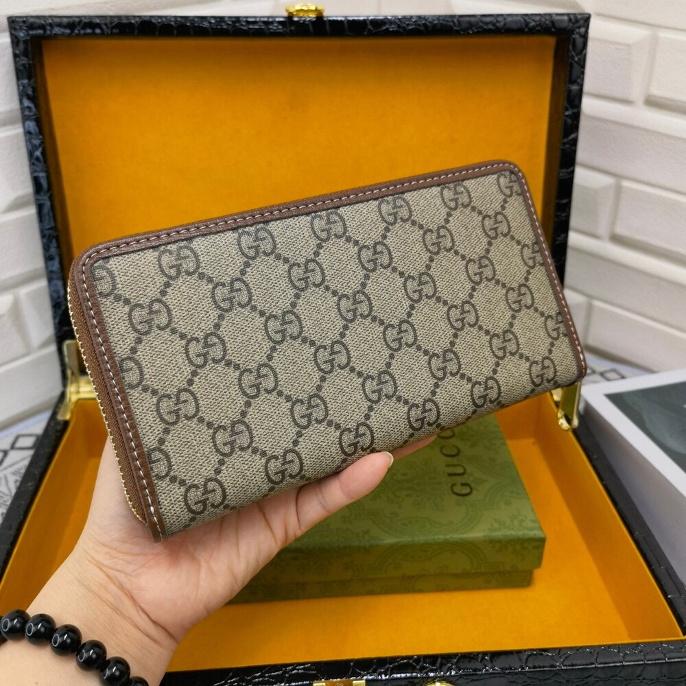 Gucci Horsebit 1955 Zip Around Wallet - Picture 2 of 9